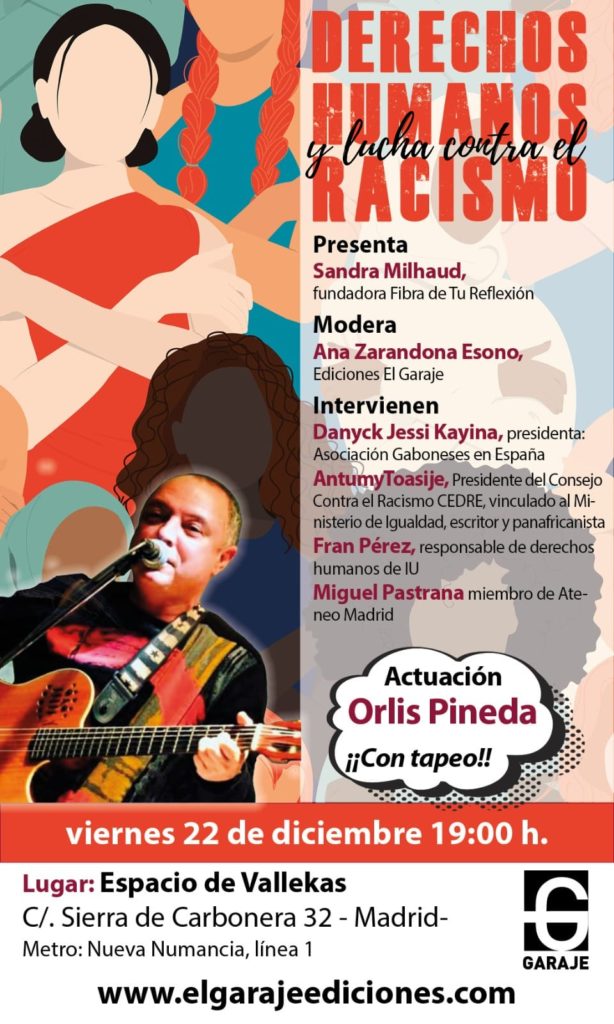 Cartel acto DDHH Vallecas