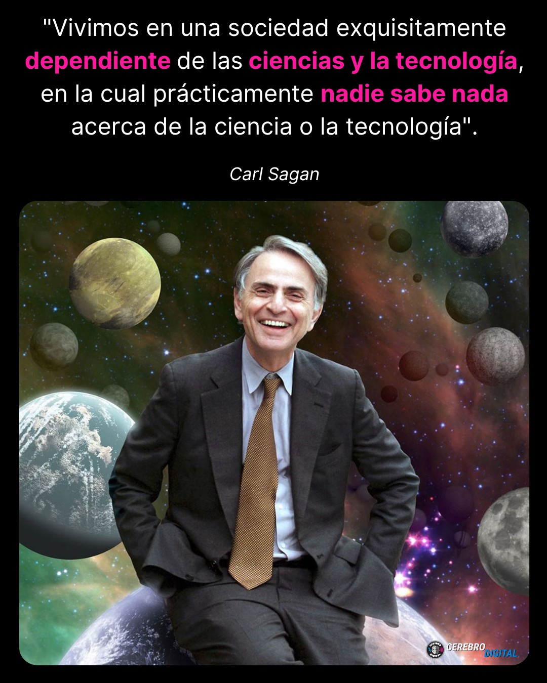 Carl Sagan sobre la tecnología