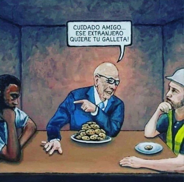 El rico y los inmigrantes